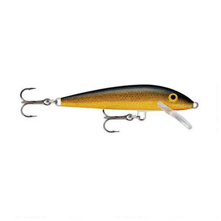 Rapala F07G Original Floater 2-3/4" Gold