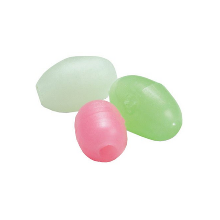 Owner 5197-308 Soft Glow Beads, Size 3, Green, 28-Pack
