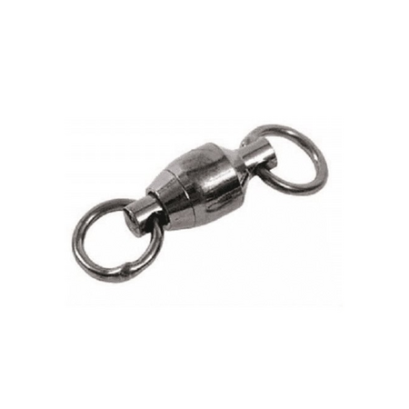 Spro SBSB2WR-07-2 BB Swivel 2-Welded Ring Sz7 420Lb Blk