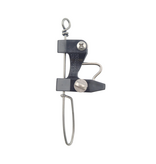 Black's Marine RC95 Downrigger Release Clip Blk W/Ring&Snap Wire