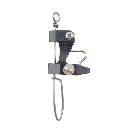 Black's Marine RC95 Downrigger Release Clip Blk W/Ring&Snap Wire