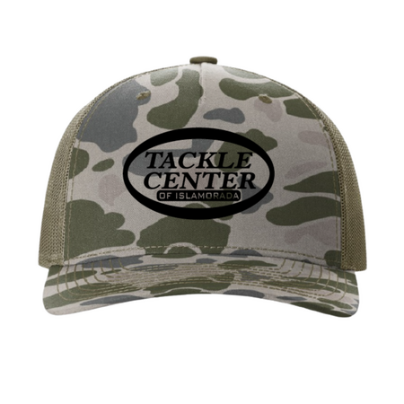 Tackle Center Mesh Trucker Hat - Green Duck Camo