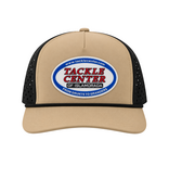 Tackle Center Dry Fit 5-Panel Rope Hat - Tan/Black
