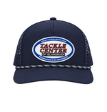 Tackle Center Dry Fit 5-Panel Rope Hat - True Navy