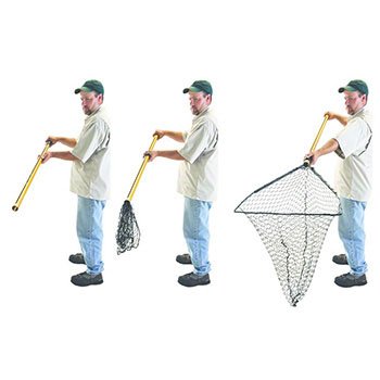 Frabill 3600 Hiber-Net 23x22" 52" Handle Collapsible