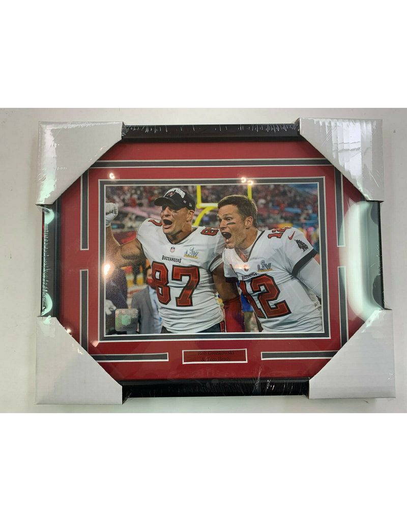 Tom Brady Photo Arms Up Celebrate Super Bowl LV 11x14