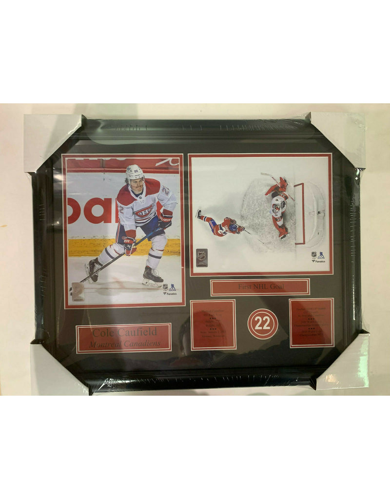 COLE CAUFIELD 16X20 FRAME - MONTREAL CANADIENS