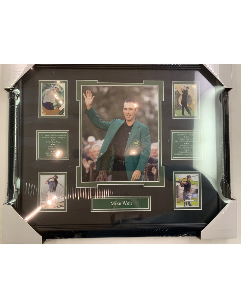 MIKE WEIR 2003 MASTERS CHAMPION 16X20 FRAME