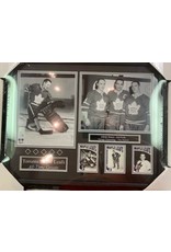 TORONTO MAPLE LEAFS ALL-TIME GREATS 16X20 FRAME B&W