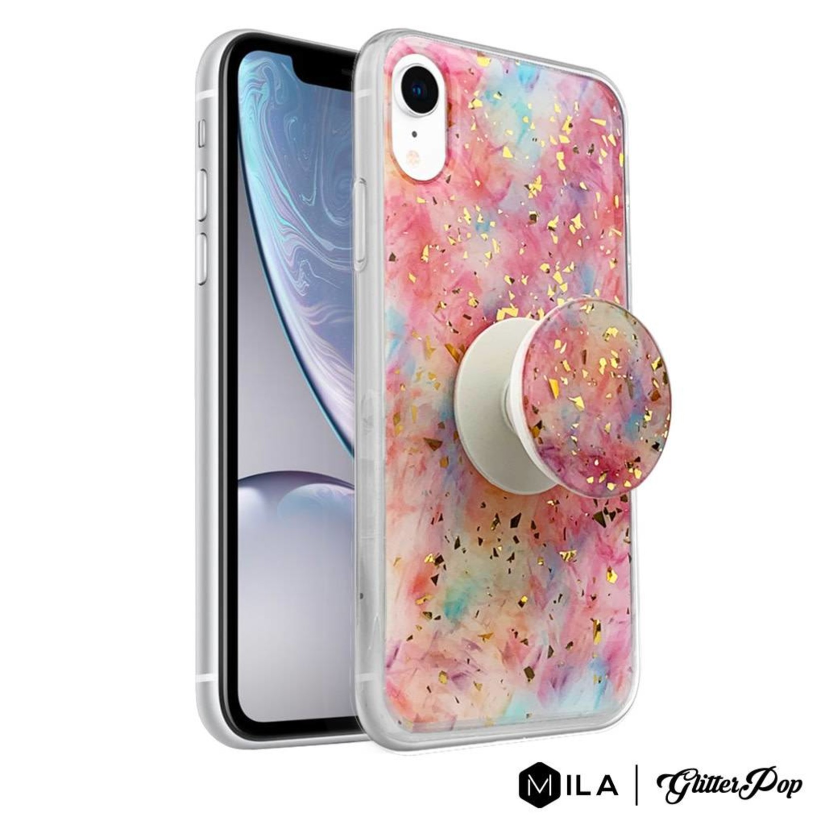 MILA | GlitterPop Design Case for iPhone XR