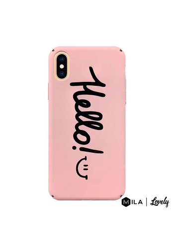 MILA | Lovely Hello Case for iPhone XS Max 