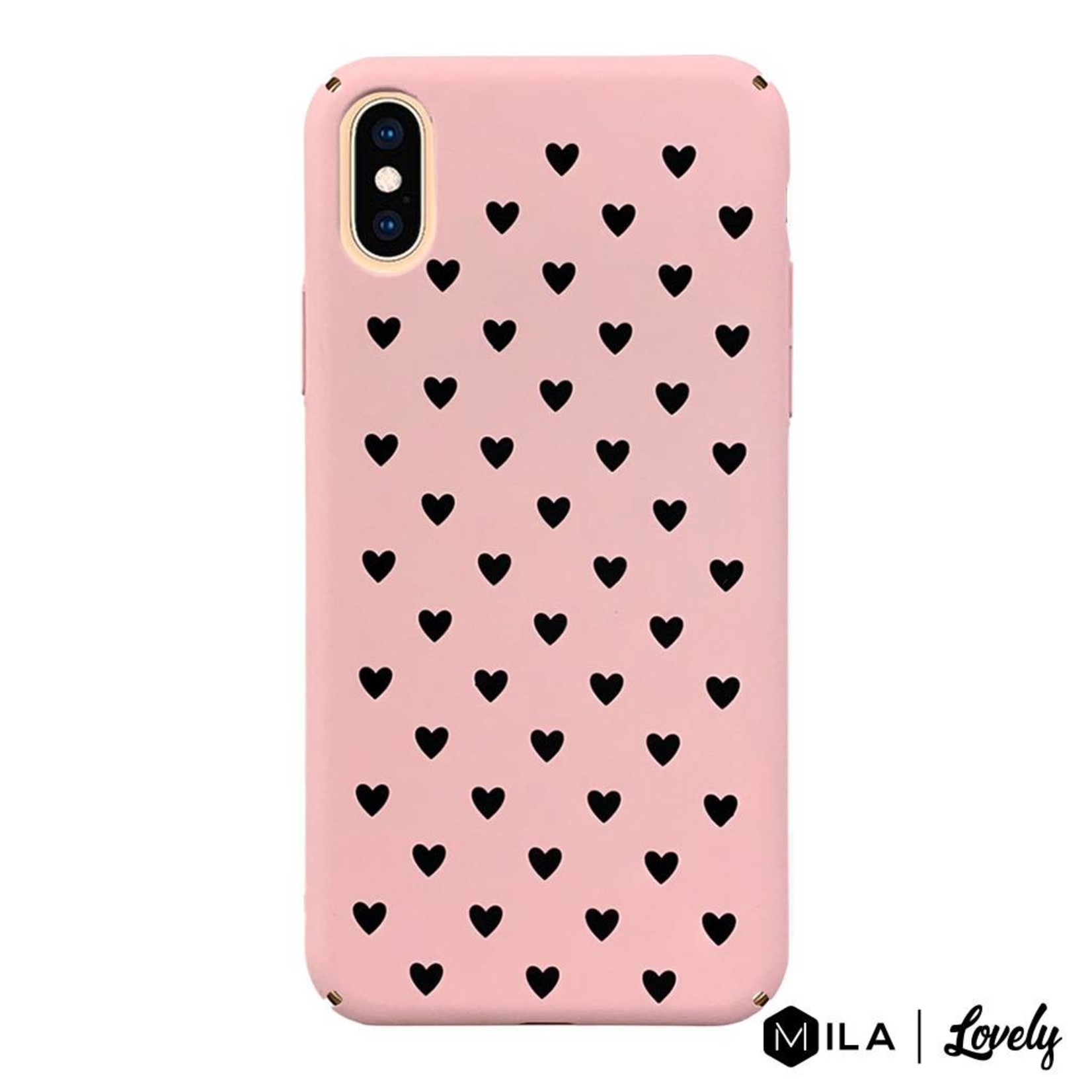 MILA | Lovely Heart Pattern Case for iPhone XS Max