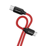USAMS USB Type-C to USB Type-C Cable - 4 Feet (1.2 Meters)