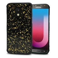 Slim Glossy Scattered Frozen Glitter Case for Galaxy J7 Refine / Star (2018)