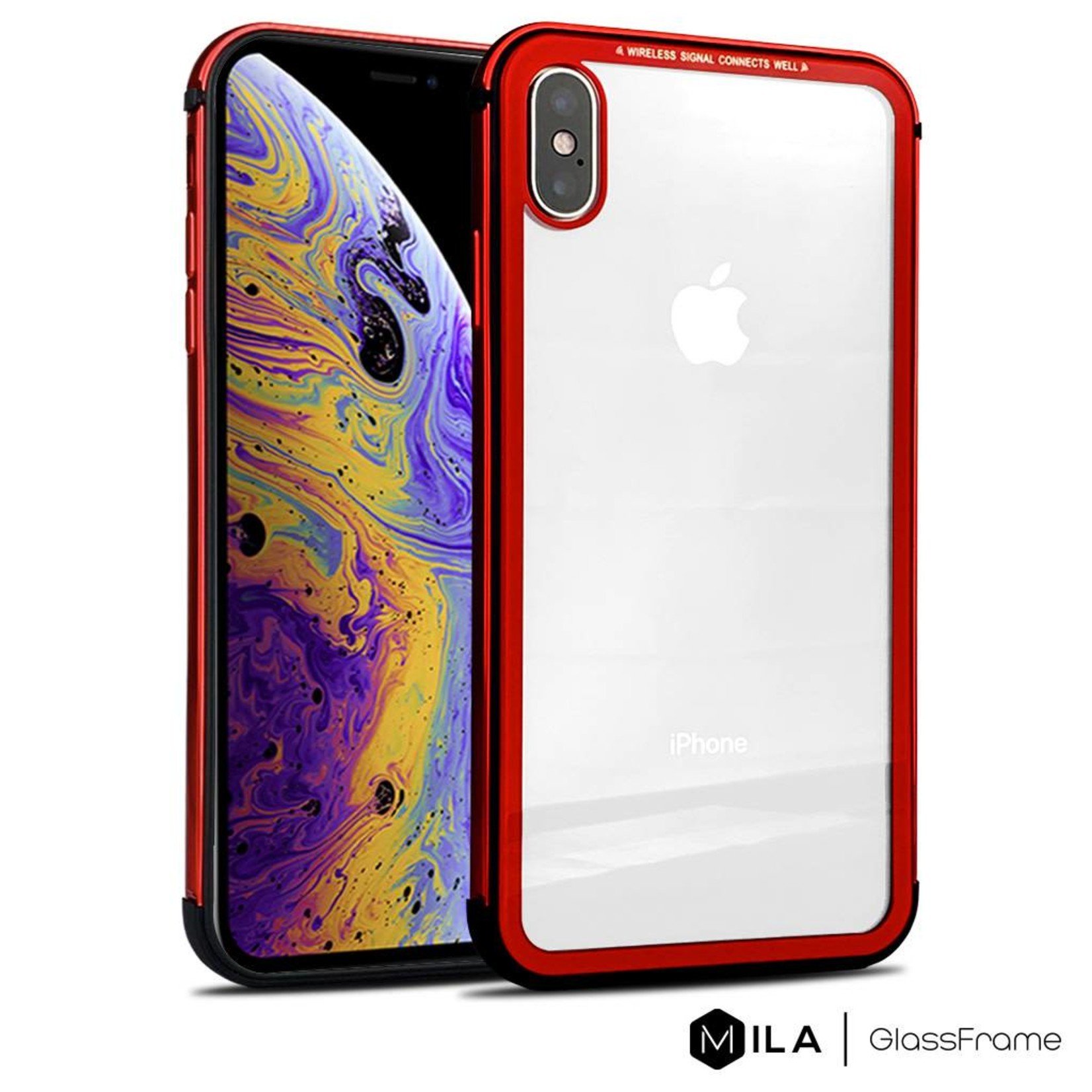 MILA | GlassFrame Case for iPhone XS Max