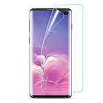 Full Cover Premium Curved Plastic Screen Protector For Galaxy S10 Plus