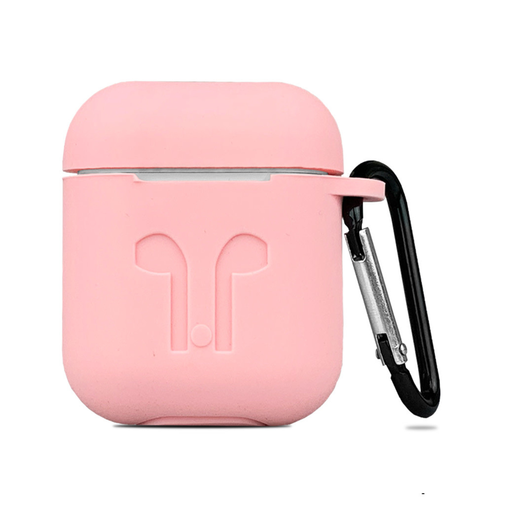 Silicone Case with Carabiner Clip for Airpods