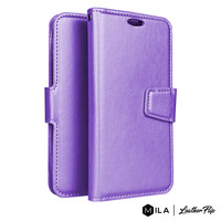 MILA | PU LeatherFlip Wallet Case for Motorola Moto E6