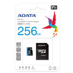 ADATA Premier microSDXC Card with Adapter UHS-I 256 GB Class 10