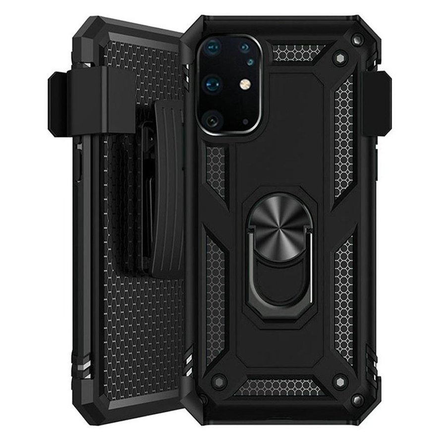 Combo Hybrid Case with 360 Magnetic Ring Stand & Holster Clip for Galaxy S20 Plus