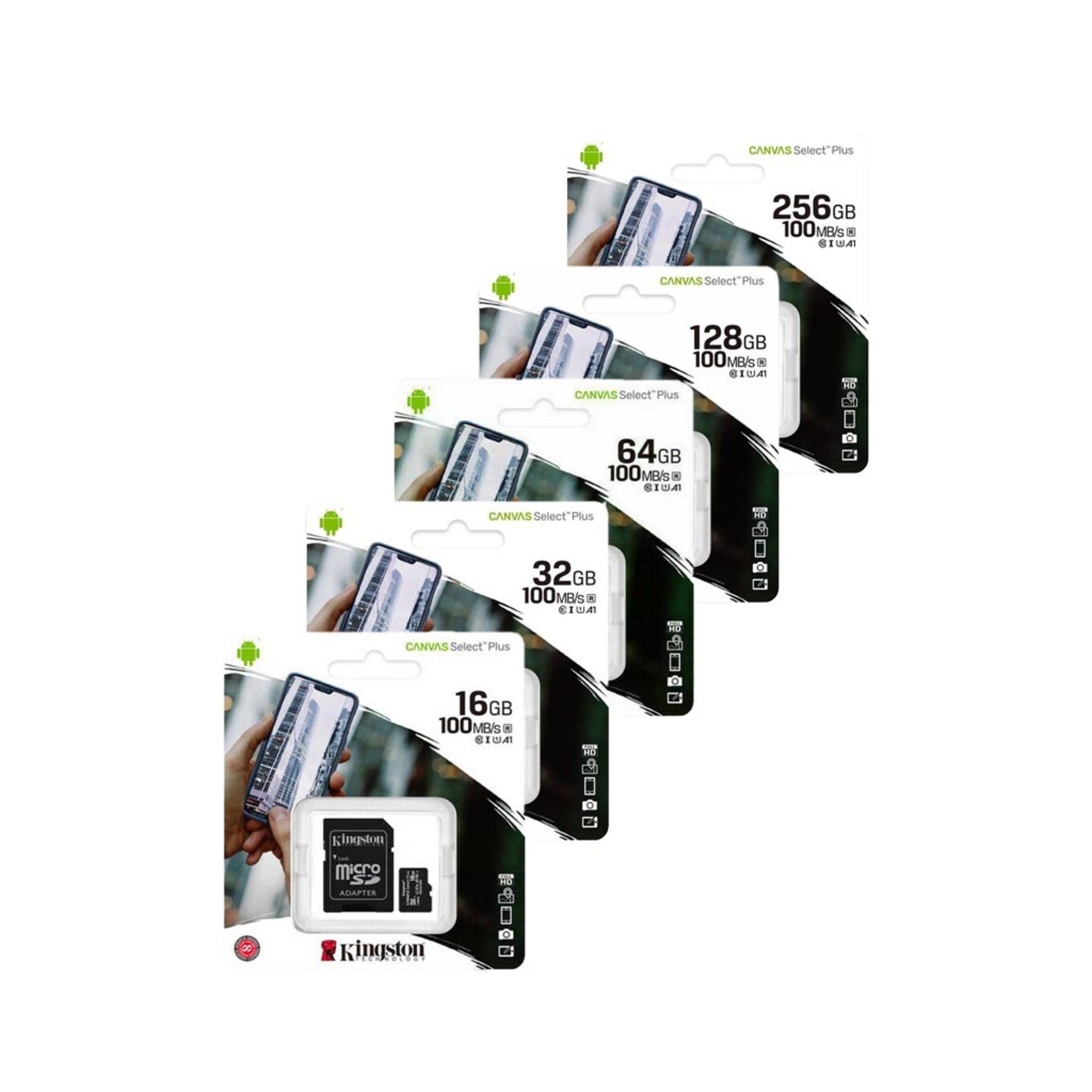 KINGSTON | Class 10 Micro SD Memory Cards with Adapter