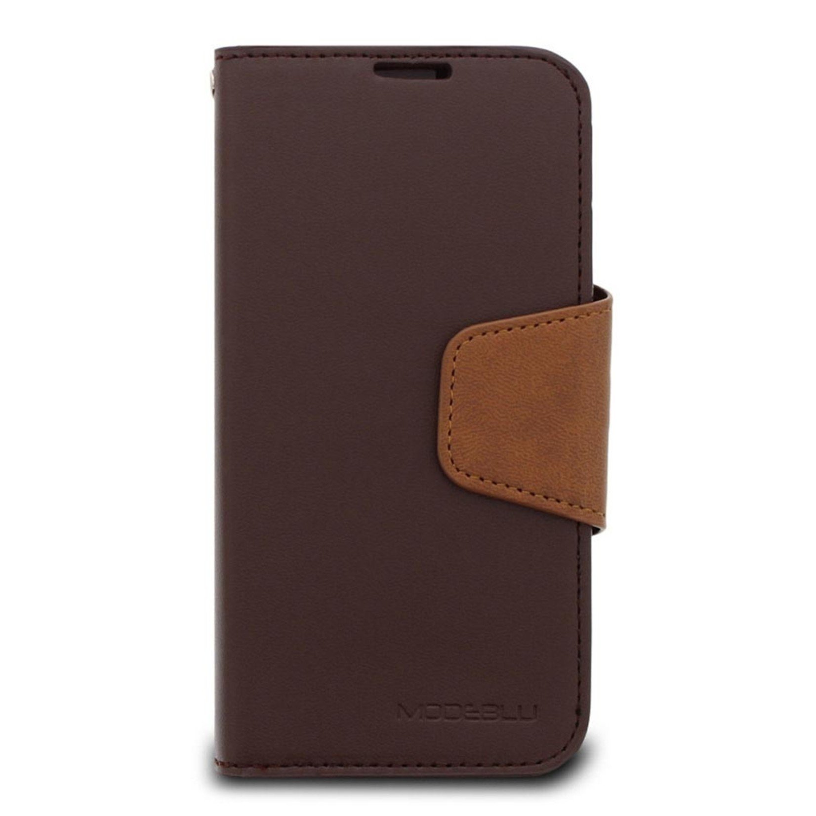 ModeBlu PU Leather Wallet Classic Diary Case for iPhone 12 / 12 Pro