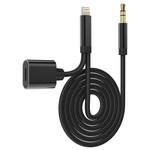 APFEL | 2 in 1 Lightning to 3.5mm Aux Cable with Female Charging Port (1M)