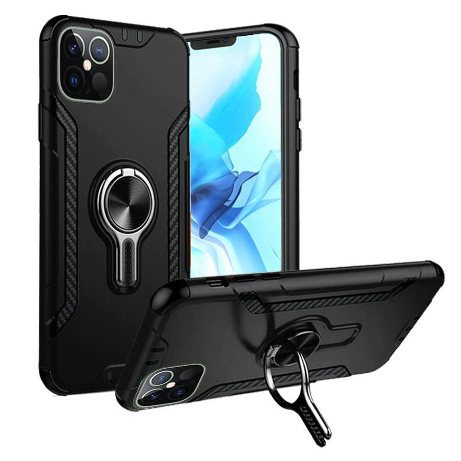 ShockProof Mag-Ring Case with Car Vent  Holder for iPhone 12 Pro Max