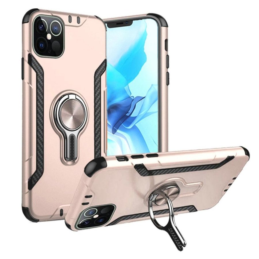 ShockProof Mag-Ring Case with Car Vent  Holder for iPhone 12 Pro Max