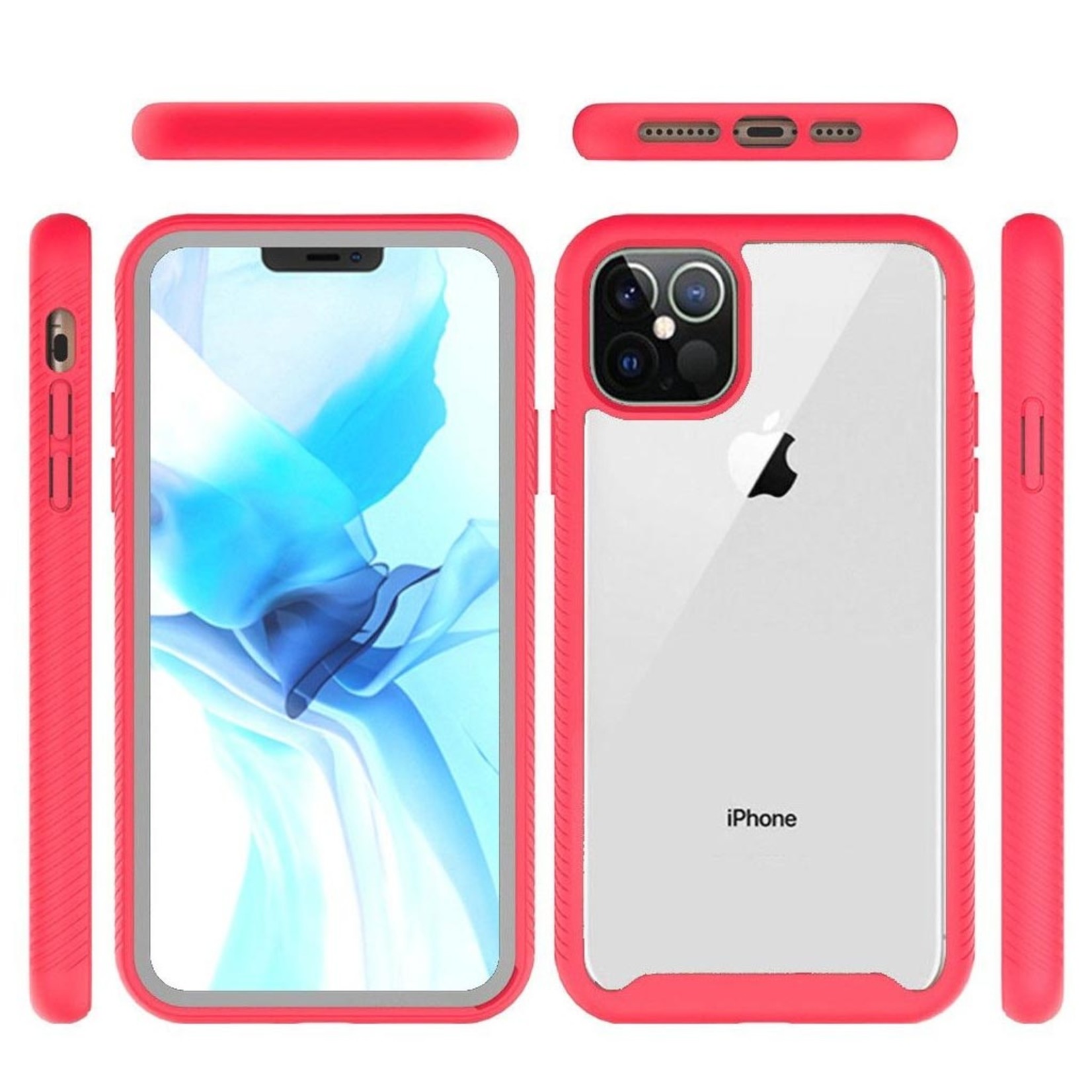 Heavy Duty Shockproof Bumper Case for iPhone 12 Pro Max