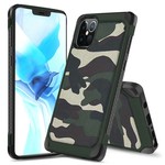 PC TPU Hard Bumper Case with Camouflage Design for iPhone 12 Pro Max