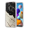 TPU Gel Electroplated Marble Design Case for Galaxy A21