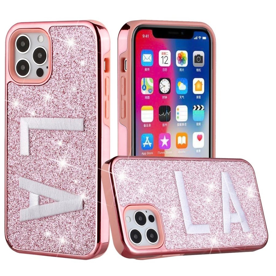 Embroiled LA Bling Design Case for iPhone 12 / 12 Pro