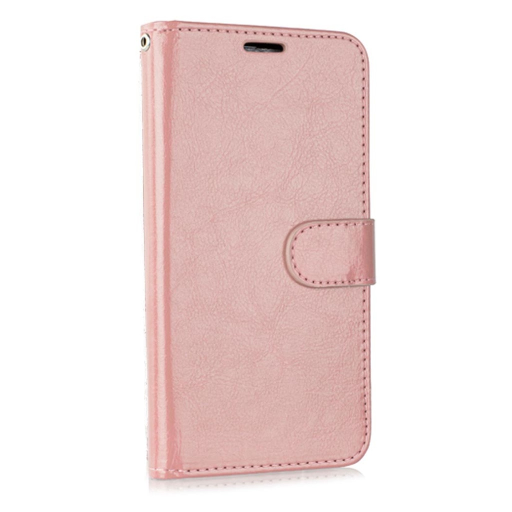 Hybrid PU Leather Flip Cover Case Wallet with Credit Card Slots for iPhone SE (2020) / 8 / 7