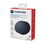 Motorola Sonic Sub 500 Portable Bluetooth Speaker with Integrated Wireless Charging Pad