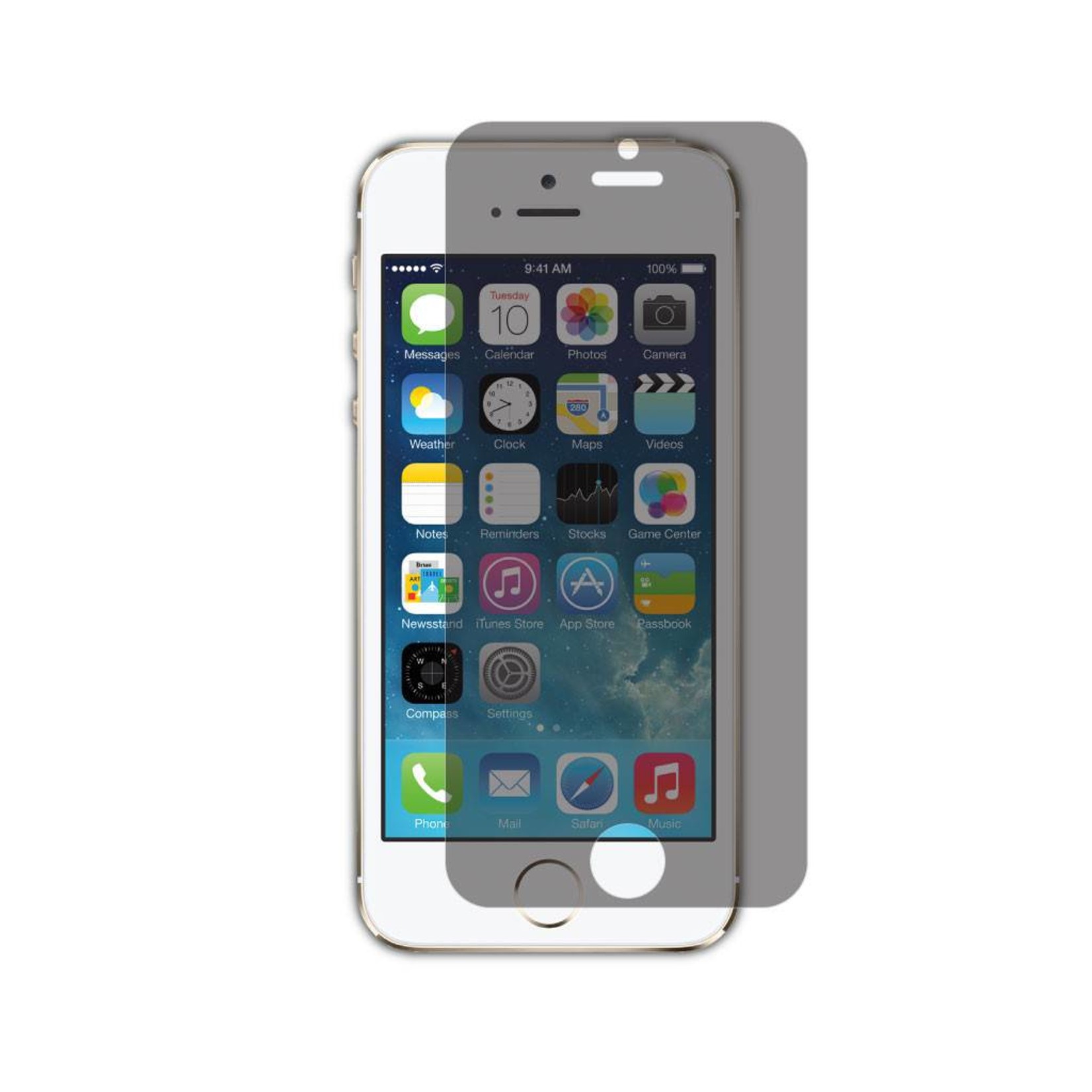 Privacy Tempered Glass for iPhone 5/5S/SE