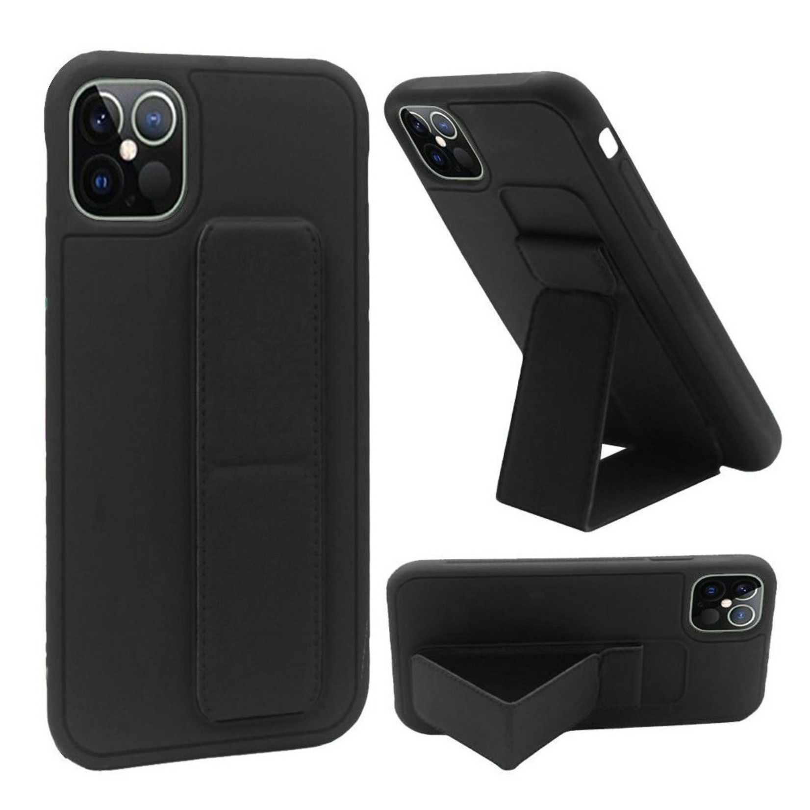 Premium PC TPU Foldable Kickstand Case for iPhone 13 Pro Max
