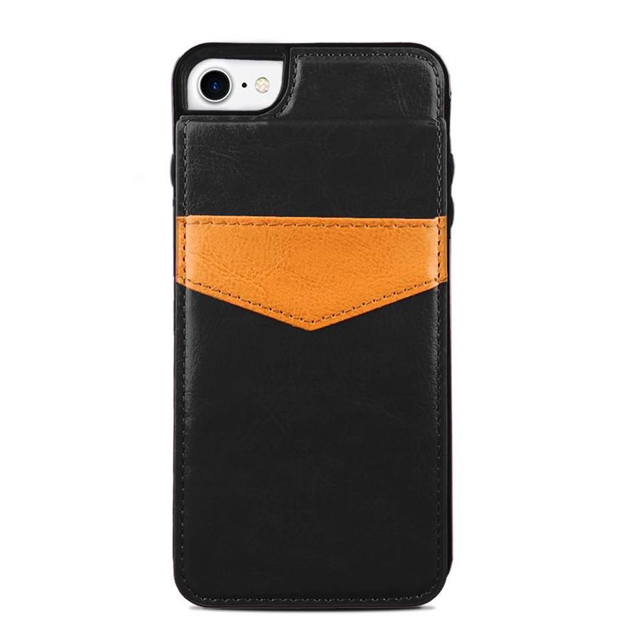 Protective Case Vertical Flip Wallet For iPhone SE (2020) / 8 / 7
