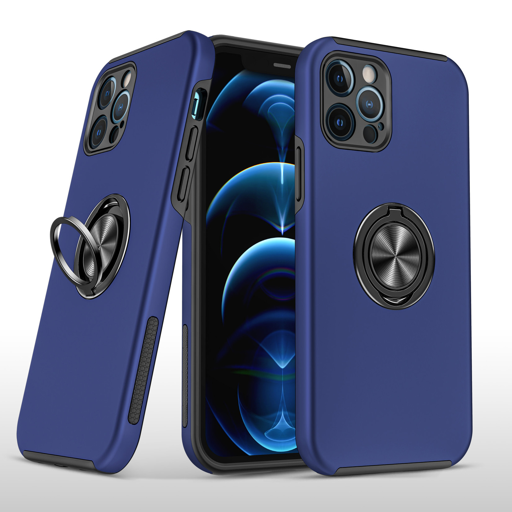 Slim Painted Cases with MagRing Stand for Samsung A13 5G