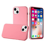 Novelty Silicone Thick Woven Design Case Cover for iPhone 13 Pro Max Retail Packaging Pink