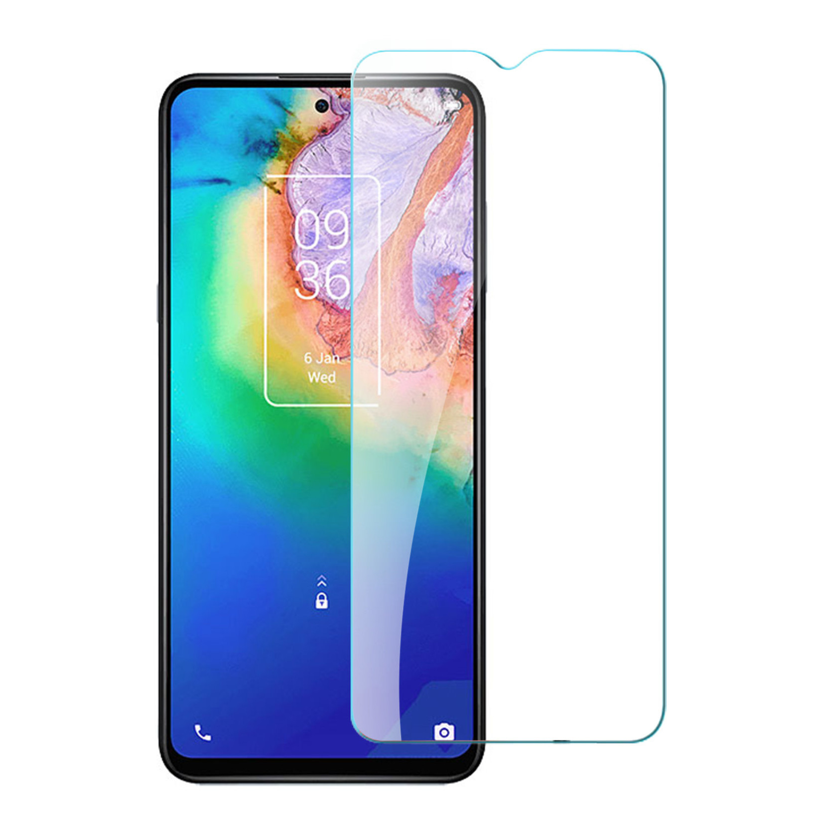 TCL TCL 4X Clear Tempered Glass For TCL 20 XE