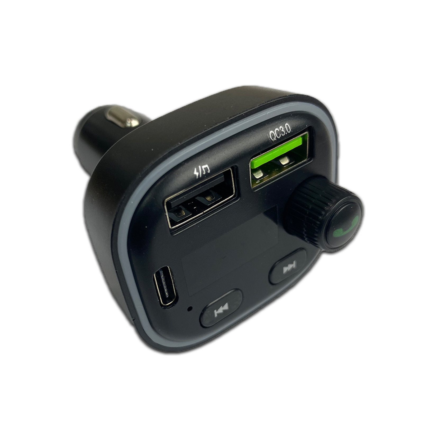 Allison 3 in 1 USB-C FM Transmitter with Dual USB Ports (ALS-A351)