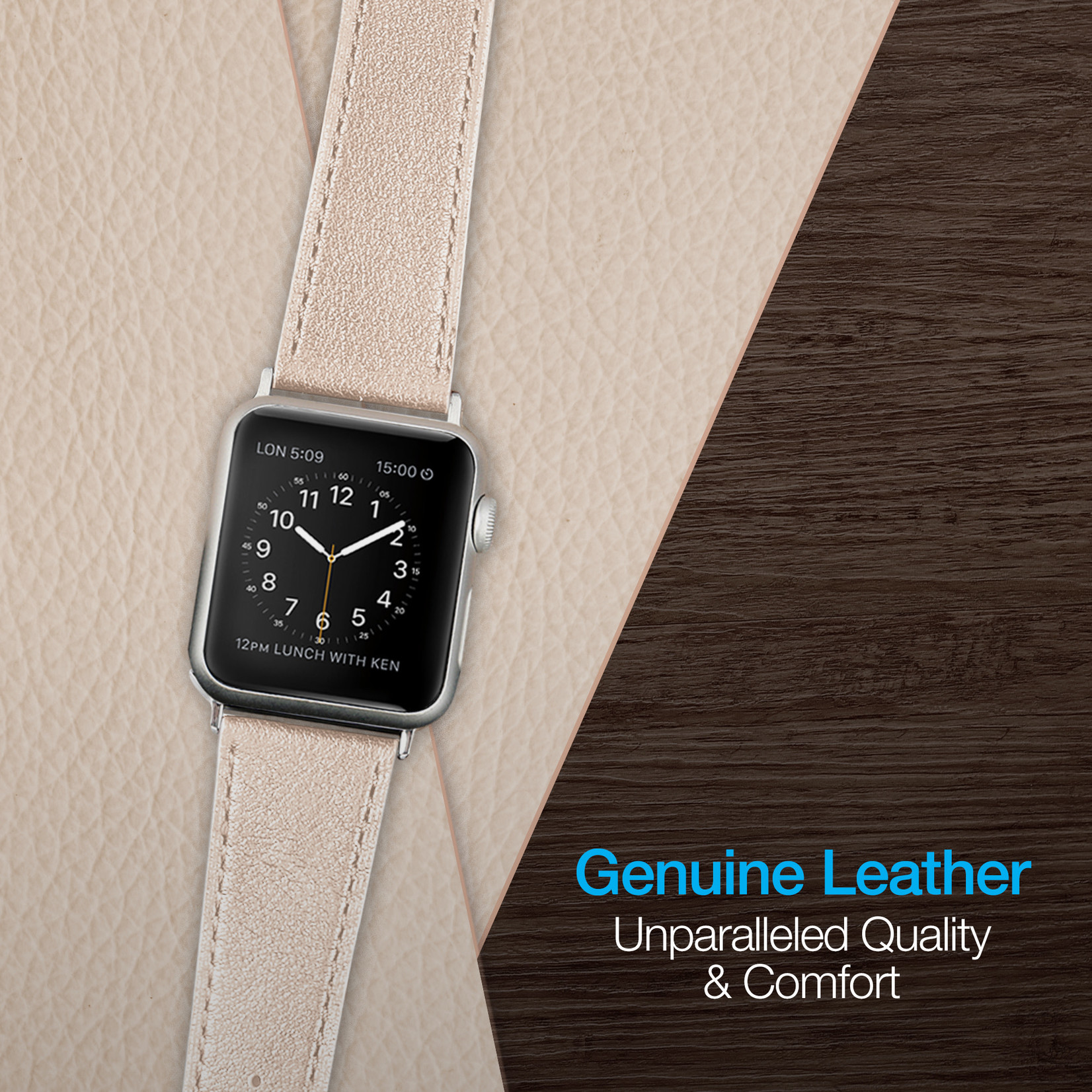 Naztech Leather Band for Apple Watch (42/42mm)