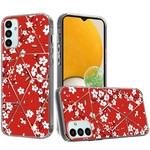 Samsung ART IMD Chrome Beautiful Design ShockProof Case Cover - Floral D For Samsung Galaxy A13 5G