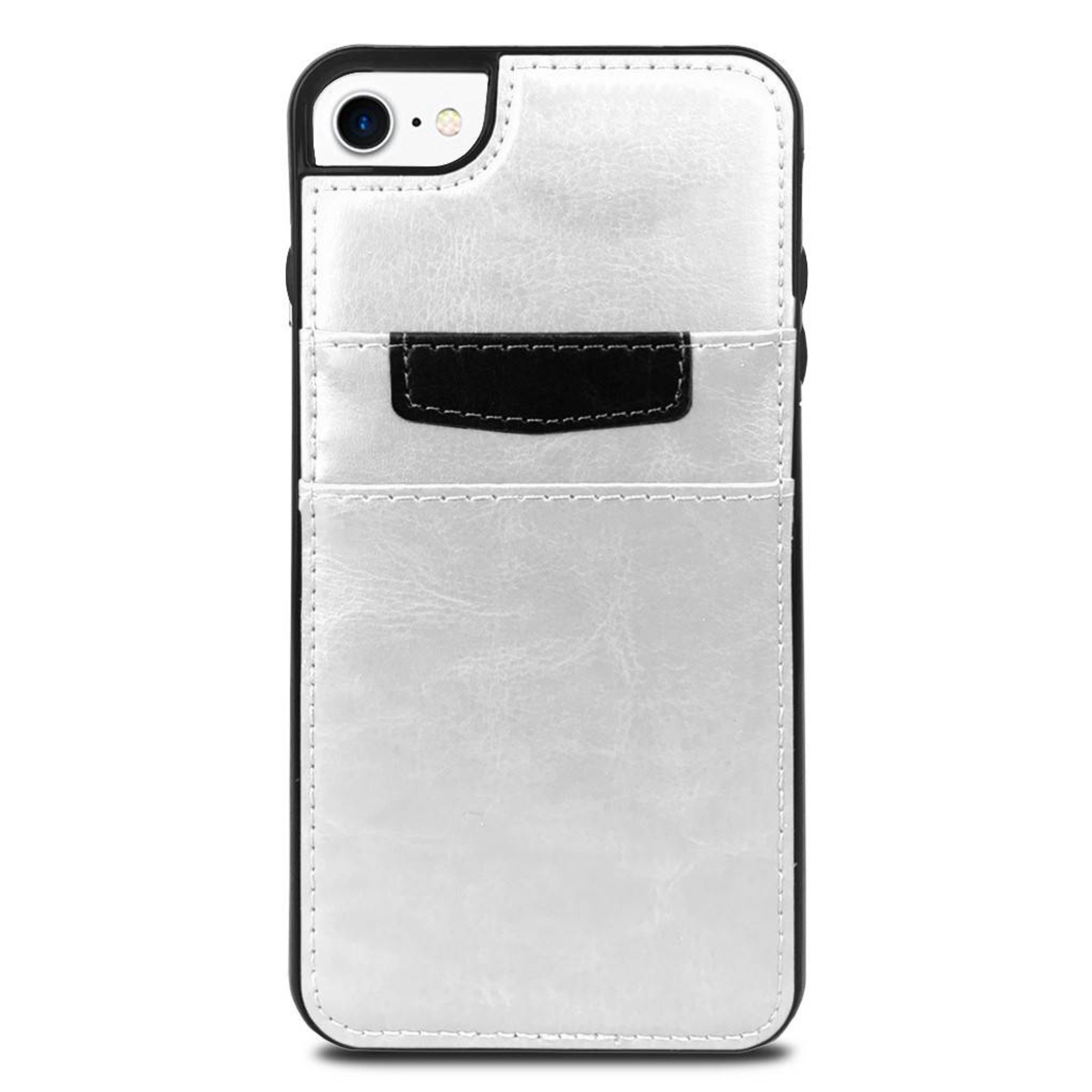 Protective Case Vertical Wallet With 2 Card Slots For iPhone SE (2020) / 8 / 7