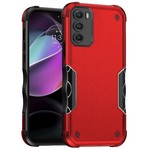 Motorola For Moto G 5G 2022 Exquisite Tough Shockproof Hybrid Case Cover - Red