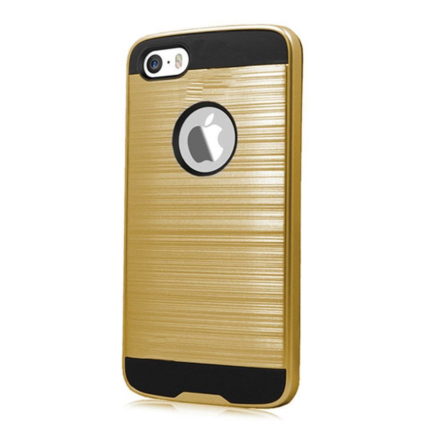 PC TPU Metallic Brushed Design Case for iPhone 6/6S Plus