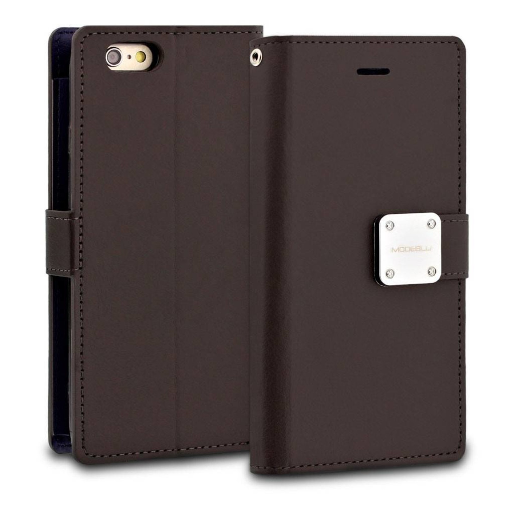 ModeBlu PU Leather Wallet MB Mode Diary Case for iPhone 6/6S
