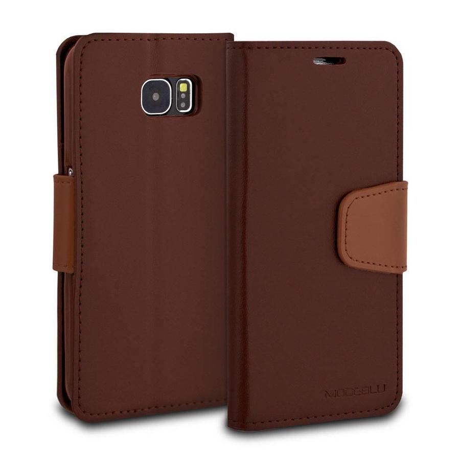 ModeBlu PU Leather Wallet Classic Diary Case for Galaxy S6