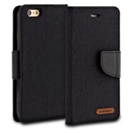 ModeBlu Canvas Wallet Pocket Diary Case for iPhone 6/6S Plus